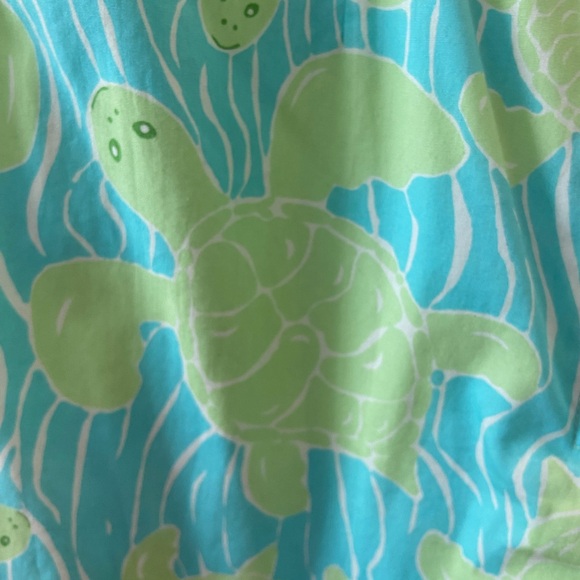 Vintage Lilly Pulitzer dress. Sea Turtle print. 1960s style silhouette - Picture 4 of 4